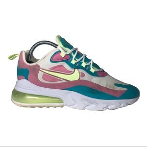 Nike Women Sz 8.5 Air Max 270 React Running Shoes